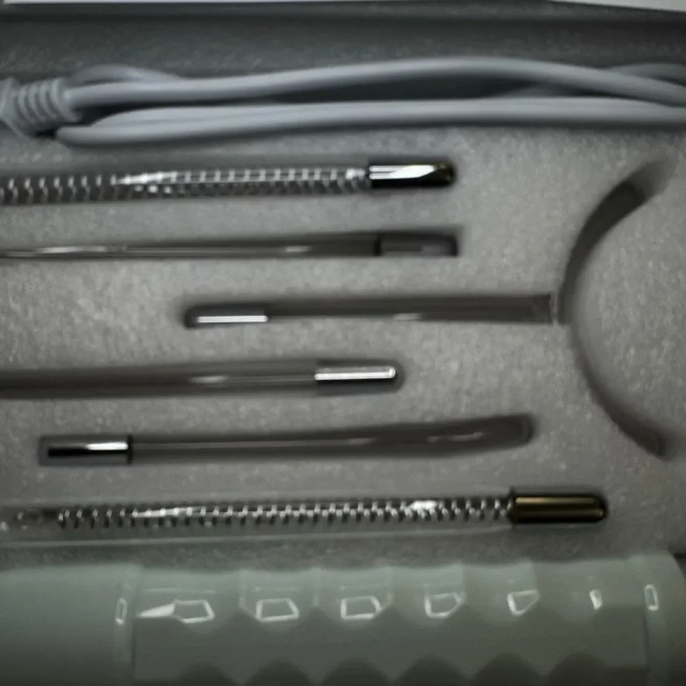 NuDerma Clinical Skin Therapy Wand - Portable Skin Therapy Machine w 6 Fusion - Picture 5 of 5